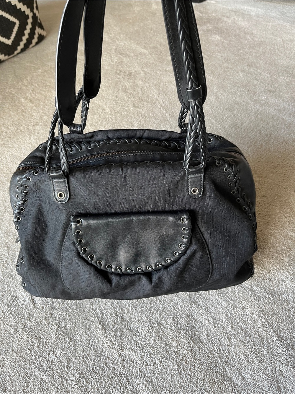 Christian Dior Trotter Satchel vintage